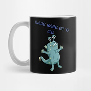 Lake Monster Funny T-shirt Mug